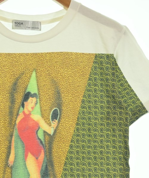 TOGA VIRILIS（トーガ　ビリリース）Tシャツ・カットソー 白 サイズ:44(S位) メンズ/2200620101059