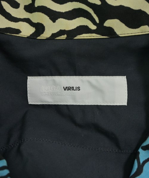 TOGA VIRILIS（トーガ　ビリリース）カジュアルシャツ 紺 サイズ:48(L位) メンズ/2200633445034