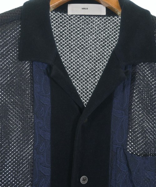 TOGA VIRILIS（トーガ　ビリリース）カジュアルシャツ 紺 サイズ:46(M位) メンズ/2200634200014