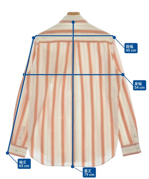 TOGA VIRILIS（トーガ　ビリリース）カジュアルシャツ オレンジ サイズ:-(XL位) メンズ/2200634397028