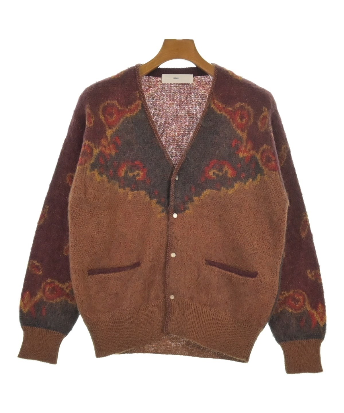 TOGA VIRILIS（トーガ ビリリース）カーディガン 赤 サイズ:S メンズ