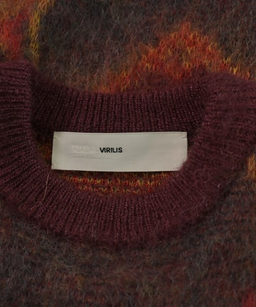 TOGA VIRILIS（トーガ　ビリリース）ニット・セーター 赤 サイズ:S メンズ/2200619367022