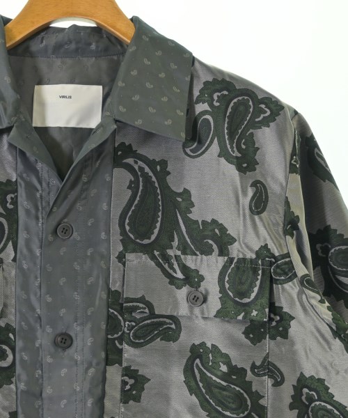 TOGA VIRILIS（トーガ　ビリリース）カジュアルシャツ グレー サイズ:44(S位) メンズ/2200619714048