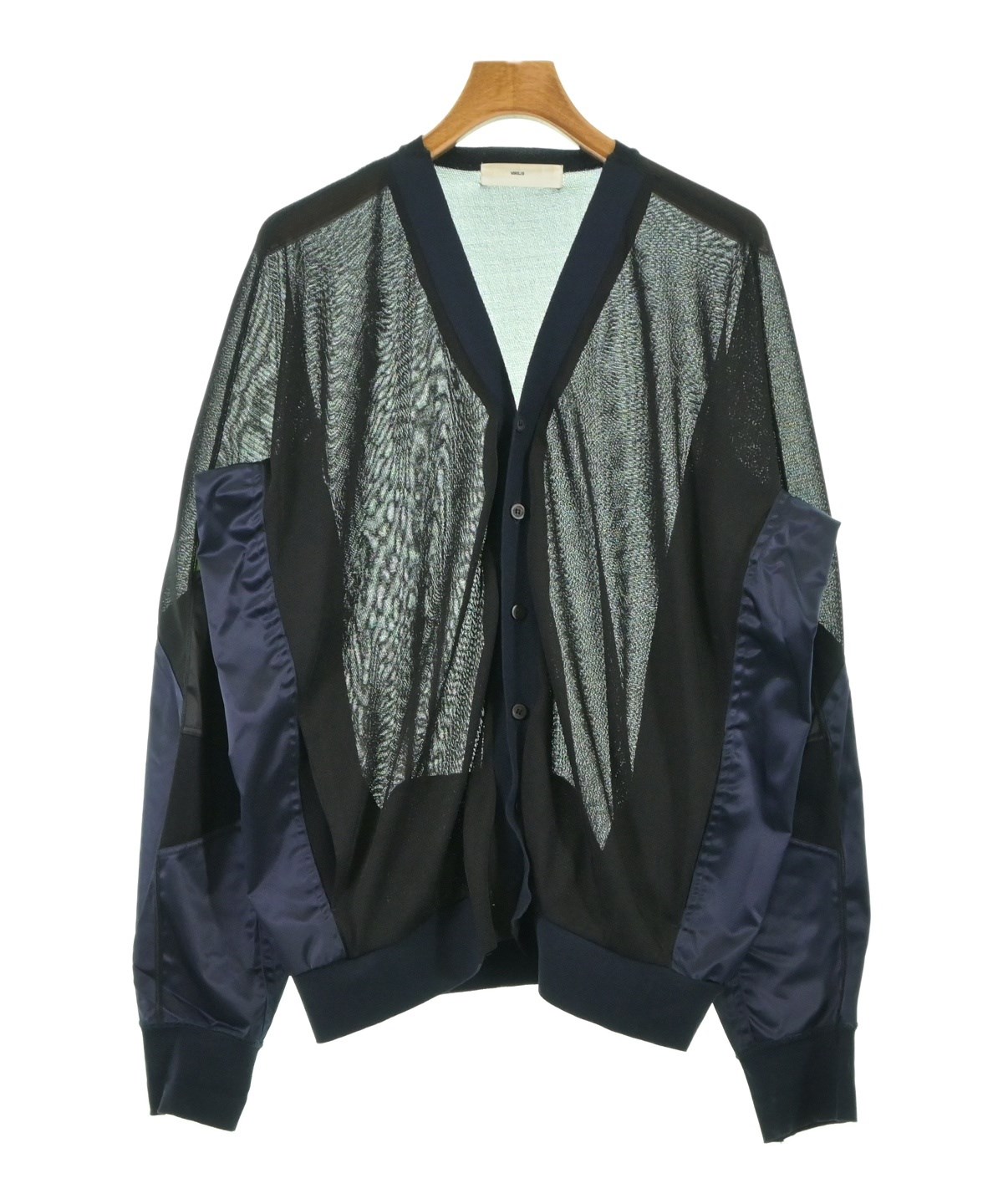 TOGA VIRILIS（トーガ ビリリース）カーディガン 黒 サイズ:48(L位