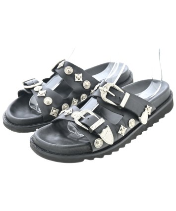 TOGA Virilis パデットレザー スタッズサンダル 40 トーガ TOGA VIRILIS スタッズ サンダル TOGA Virilis バックルサンダル 40