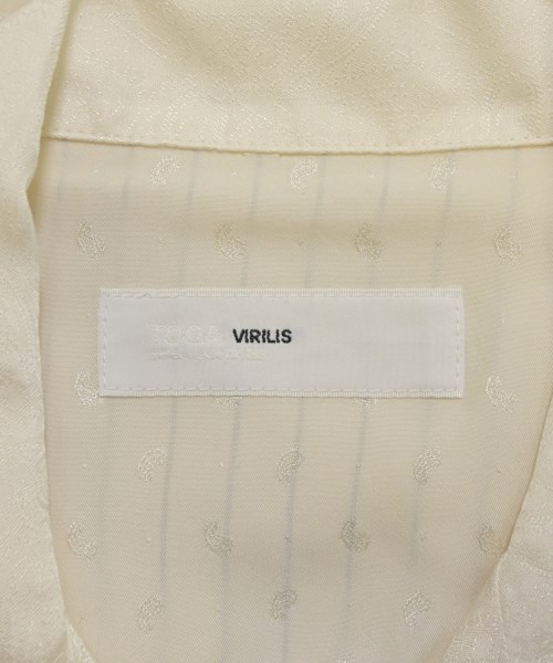 TOGA VIRILIS（トーガ　ビリリース）カジュアルシャツ 白 サイズ:48(L位) メンズ/2200670093113