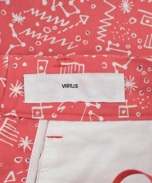 TOGA VIRILIS（トーガ　ビリリース）ショートパンツ 赤 サイズ:44(S位) メンズ/2200679675013