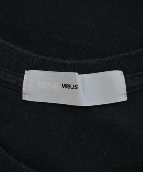 TOGA VIRILIS（トーガ　ビリリース）Tシャツ・カットソー 黒 サイズ:46(M位) メンズ/2200696993121