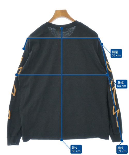 TOGA VIRILIS（トーガ　ビリリース）Tシャツ・カットソー 黒 サイズ:48(L位) メンズ/2200653984155