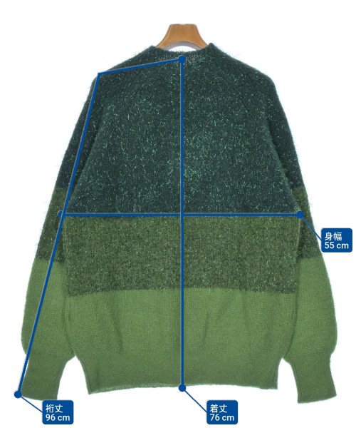 TOGA VIRILIS（トーガ　ビリリース）ニット・セーター 緑 サイズ:48(L位) メンズ/2200656133079