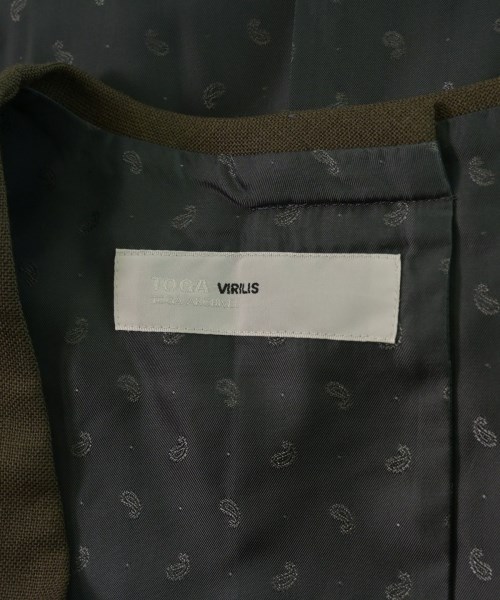 TOGA VIRILIS（トーガ　ビリリース）カジュアルシャツ 茶 サイズ:48(L位) メンズ/2200660037028
