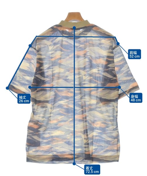 TOGA VIRILIS（トーガ　ビリリース）Tシャツ・カットソー 茶 サイズ:46(M位) メンズ/2200660037103