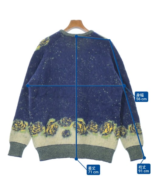 TOGA VIRILIS（トーガ　ビリリース）ニット・セーター 紺 サイズ:46(M位) メンズ/2200660037110