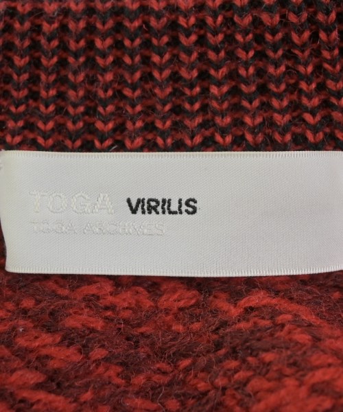 TOGA VIRILIS（トーガ　ビリリース）カーディガン 赤 サイズ:46(M位) メンズ/2200660425016