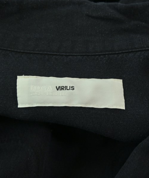 TOGA VIRILIS（トーガ　ビリリース）カジュアルシャツ 紺 サイズ:46(M位) メンズ/2200660523040