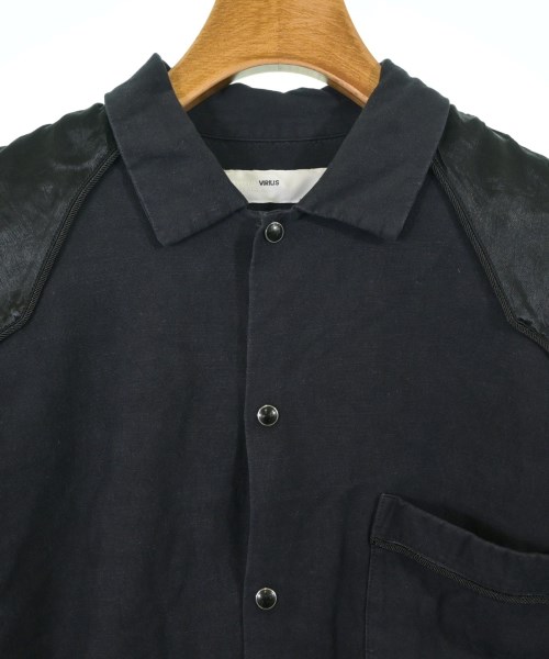 TOGA VIRILIS（トーガ　ビリリース）カジュアルシャツ 紺 サイズ:46(M位) メンズ/2200660523040