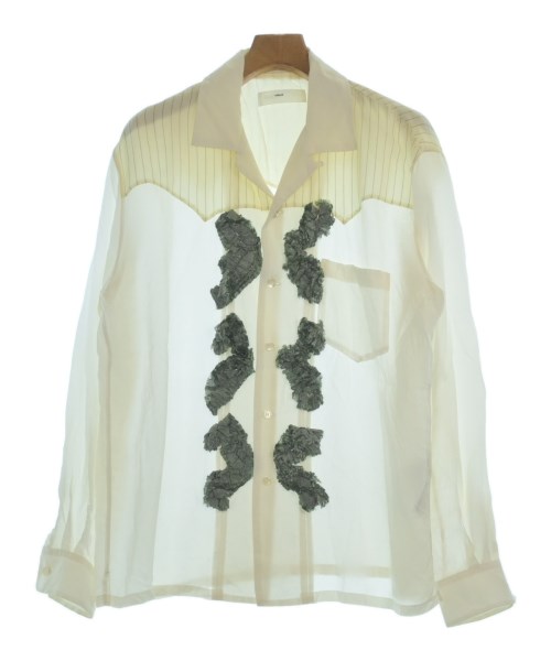 TOGA VIRILIS(トーガ　ビリリース)カジュアルシャツ 白 サイズ:46(M位)/2200645412123