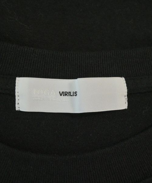 TOGA VIRILIS（トーガ　ビリリース）Tシャツ・カットソー 黒 サイズ:46(M位) メンズ/2200645561111