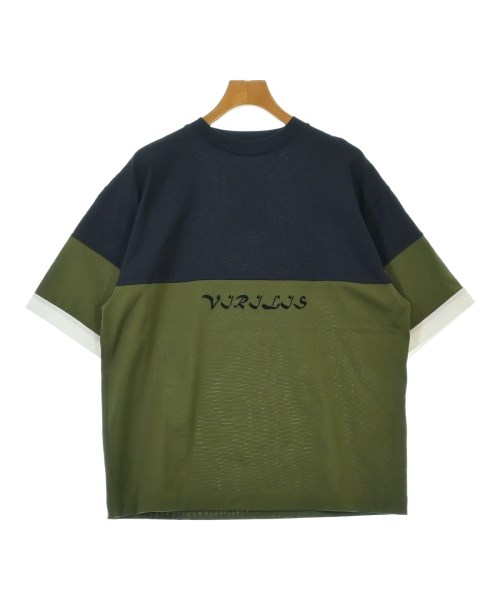 TOGA VIRILIS(トーガ　ビリリース)Tシャツ・カットソー カーキ サイズ:46(M位)/2200652313017