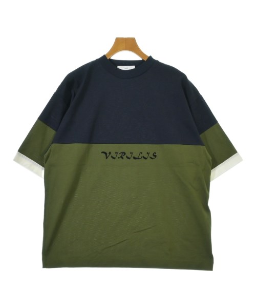 TOGA VIRILIS(トーガ　ビリリース)Tシャツ・カットソー カーキ サイズ:48(L位)/2200652313024