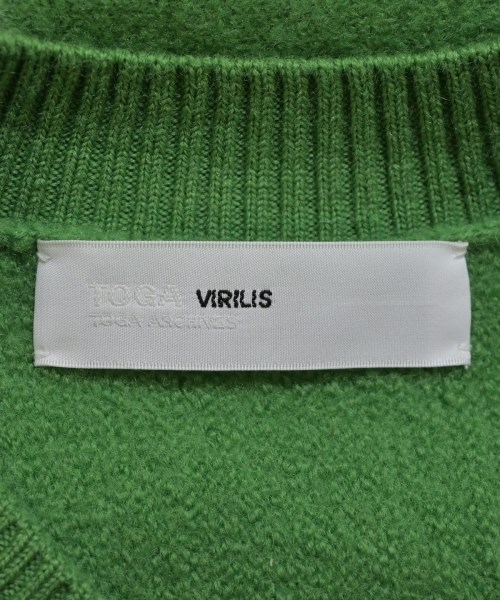 TOGA VIRILIS（トーガ　ビリリース）ニット・セーター 緑 サイズ:46(M位) メンズ/2200652313215
