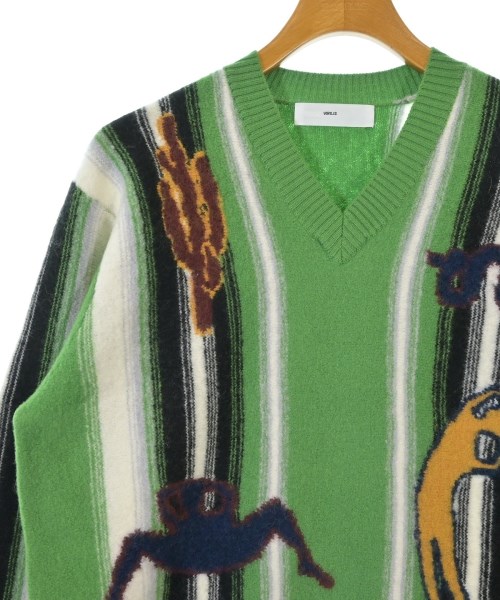 TOGA VIRILIS（トーガ　ビリリース）ニット・セーター 緑 サイズ:46(M位) メンズ/2200652313215