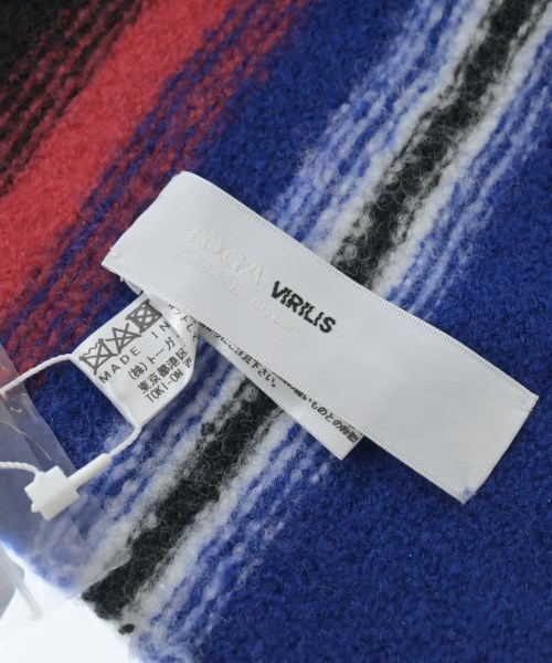 TOGA VIRILIS（トーガ　ビリリース）マフラー 青 サイズ:F メンズ/2200652313222