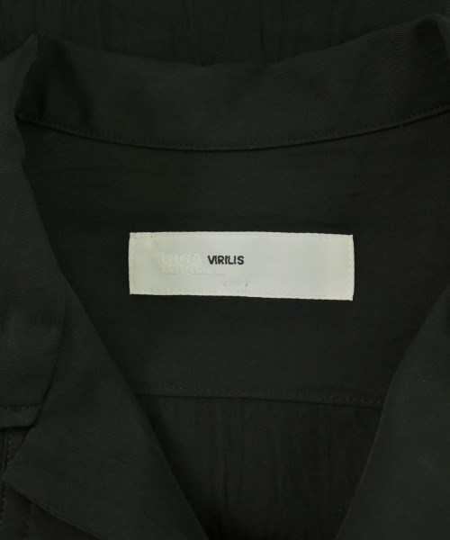 TOGA VIRILIS（トーガ　ビリリース）カジュアルシャツ 黒 サイズ:44(M位) メンズ/2200700535286