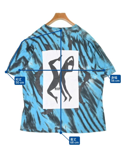 TOGA VIRILIS（トーガ　ビリリース）Tシャツ・カットソー 青 サイズ:46(M位) メンズ/2200669694031