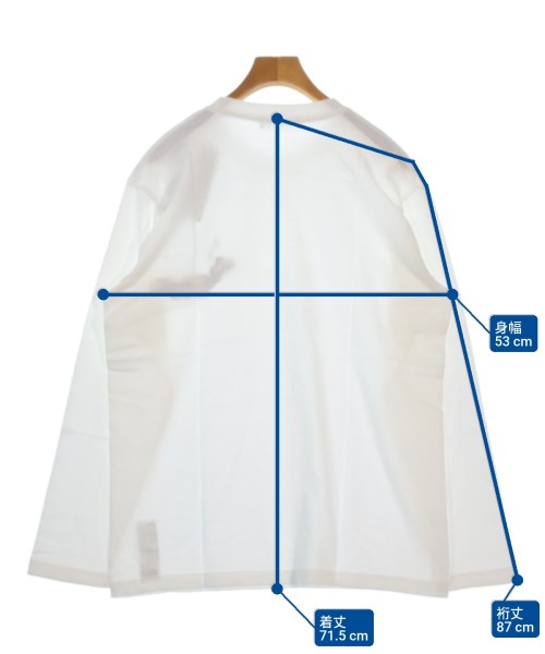 TOGA VIRILIS（トーガ　ビリリース）Tシャツ・カットソー 白 サイズ:46(M位) メンズ/2200671018306