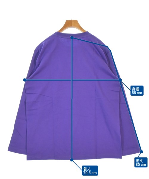 TOGA VIRILIS（トーガ　ビリリース）Tシャツ・カットソー 紫 サイズ:46(M位) メンズ/2200671018313