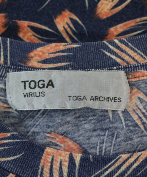TOGA VIRILIS（トーガ　ビリリース）Tシャツ・カットソー 紺 サイズ:44(S位) メンズ/2200732868116