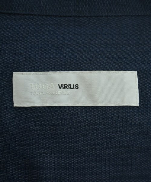 TOGA VIRILIS（トーガ　ビリリース）カジュアルシャツ 紺 サイズ:46(M位) メンズ/2200722572108