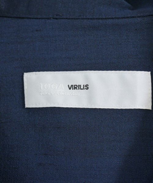 TOGA VIRILIS（トーガ　ビリリース）カジュアルシャツ 紺 サイズ:46(M位) メンズ/2200725017040