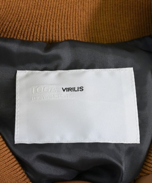 TOGA VIRILIS（トーガ　ビリリース）ダウンジャケット/ダウンベスト 茶 サイズ:46(M位) メンズ/2200725017057