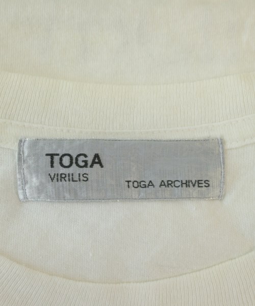 TOGA VIRILIS（トーガ　ビリリース）Tシャツ・カットソー 白 サイズ:46(M位) メンズ/2200688024055