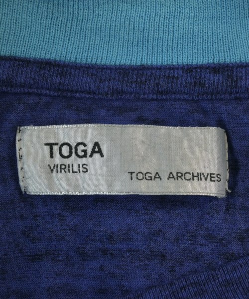 TOGA VIRILIS（トーガ　ビリリース）Tシャツ・カットソー 青 サイズ:46(M位) メンズ/2200688024062