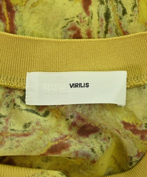 TOGA VIRILIS（トーガ　ビリリース）Tシャツ・カットソー 黄 サイズ:48(L位) メンズ/2200693498063