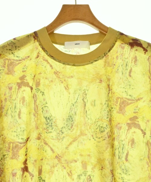 TOGA VIRILIS（トーガ　ビリリース）Tシャツ・カットソー 黄 サイズ:48(L位) メンズ/2200693498063
