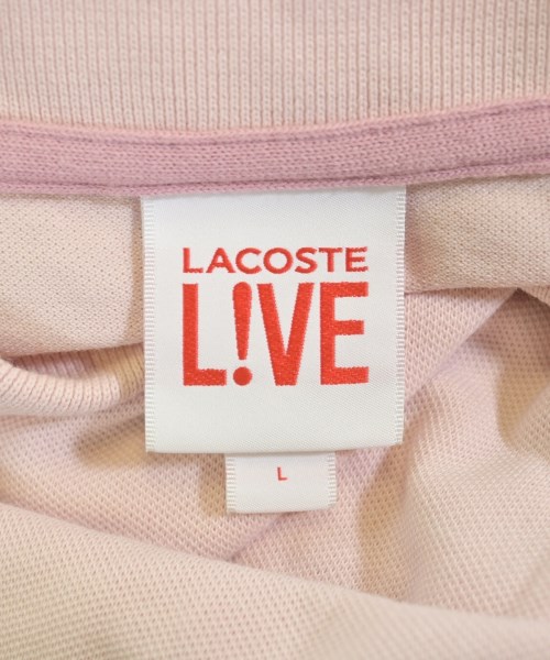 LACOSTE LIVE（ラコステライブ）ポロシャツ ピンク サイズ:L メンズ/2200614087055
