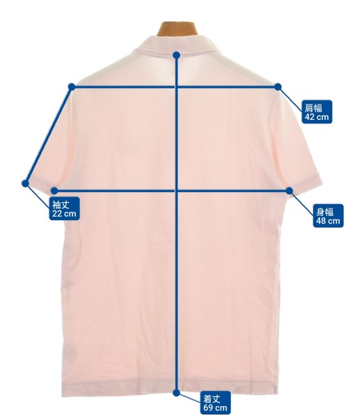 LACOSTE LIVE（ラコステライブ）ポロシャツ ピンク サイズ:L メンズ/2200614087055