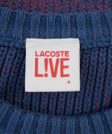LACOSTE LIVE（ラコステライブ）ニット・セーター 青 サイズ:4(M位) メンズ/2200717096046