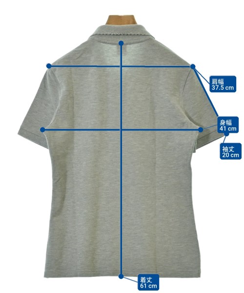 LACOSTE LIVE（ラコステライブ）Tシャツ・カットソー グレー サイズ:S レディース/2200721199016
