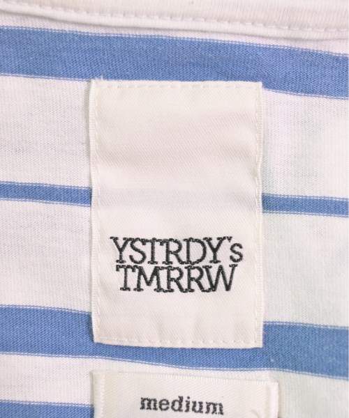 YSTRDY'S TMRRW（イエスタデイトゥモロー）Tシャツ・カットソー 白 サイズ:M メンズ/2200499923042