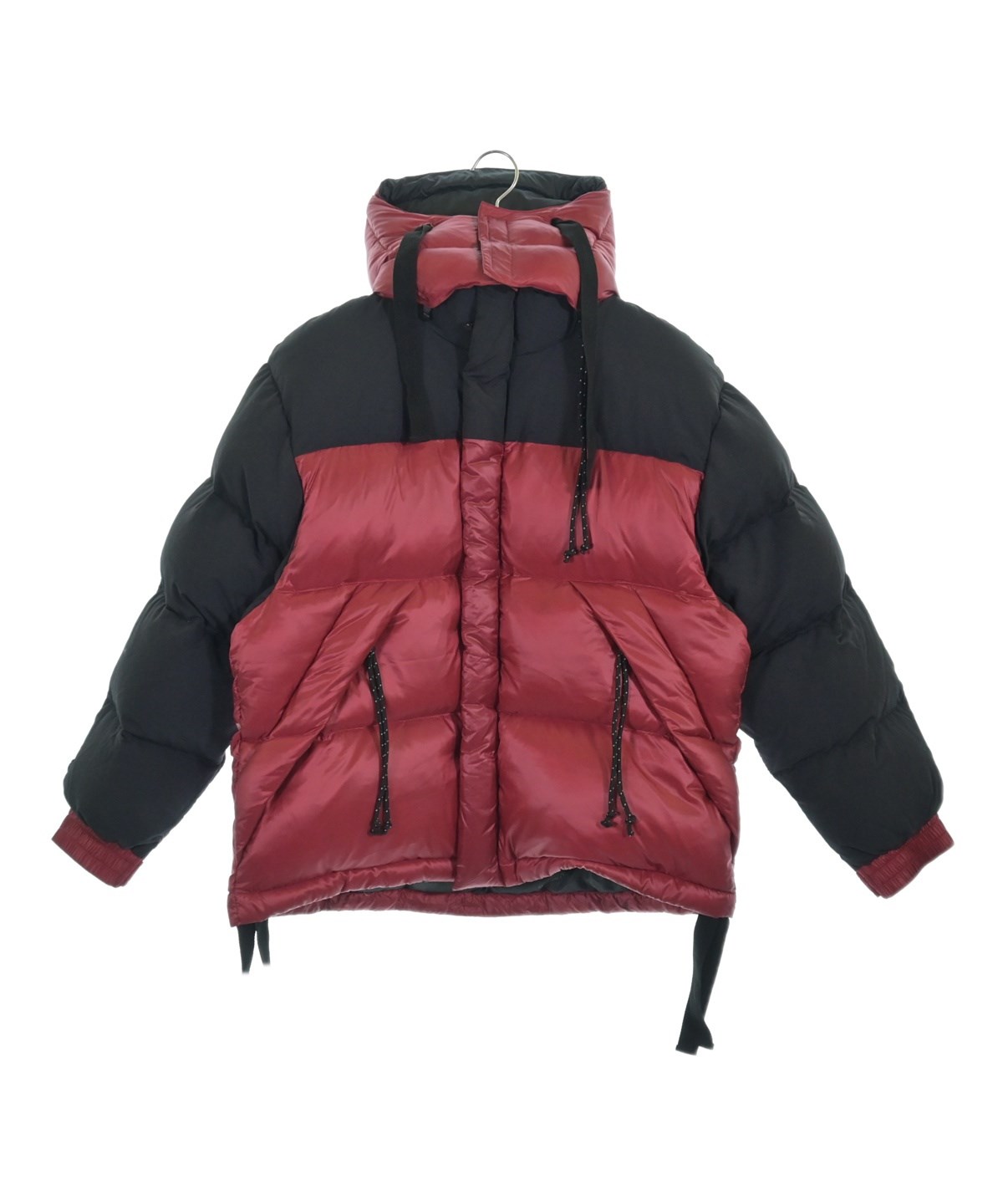 TAURAS 赤 ダウンジャケット M TAURAS 赤 ダウンジャケット M