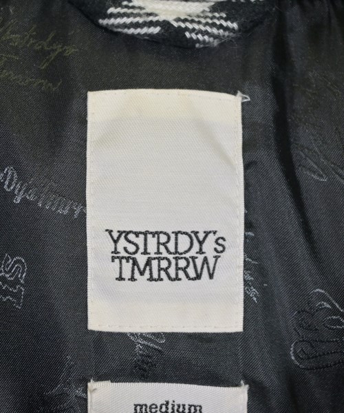 YSTRDY'S TMRRW（イエスタデイトゥモロー）ダウンコート 黒 サイズ:M メンズ/2200610326011
