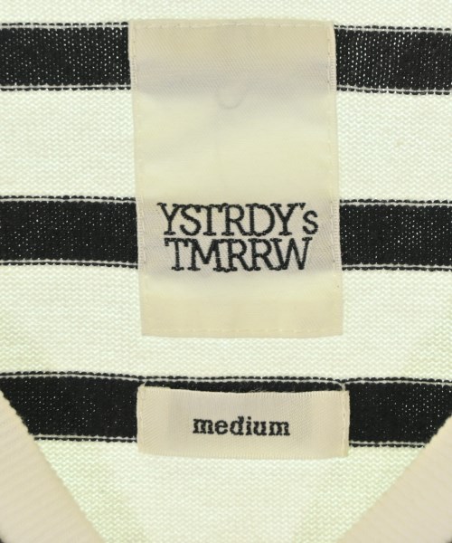 YSTRDY'S TMRRW（イエスタデイトゥモロー）Tシャツ・カットソー 白 サイズ:M メンズ/2200694452125