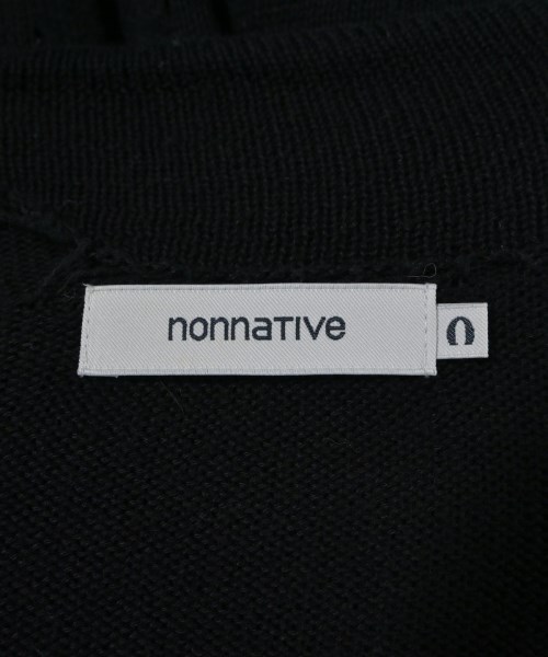 nonnative（ノンネイティブ）カーディガン 黒 サイズ:0(S位) メンズ/2200699511100