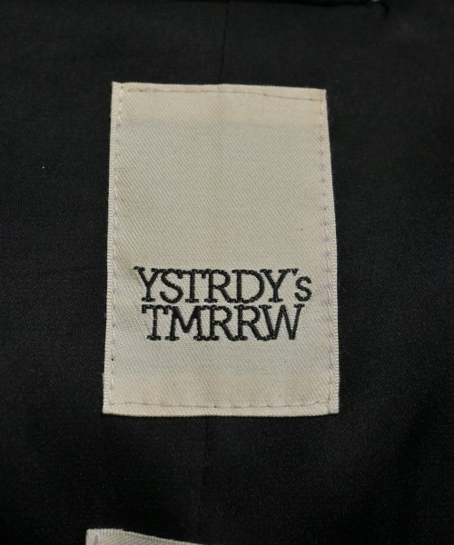 YSTRDY'S TMRRW（イエスタデイトゥモロー）ライダース 黒 サイズ:L メンズ/2200656438013