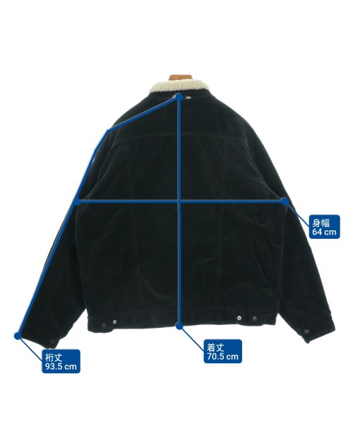 YSTRDY'S TMRRW（イエスタデイトゥモロー）カバーオール 黒 サイズ:L メンズ/2200645028010